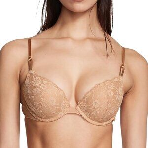 Victoria's Secret Lace Bra in Tan